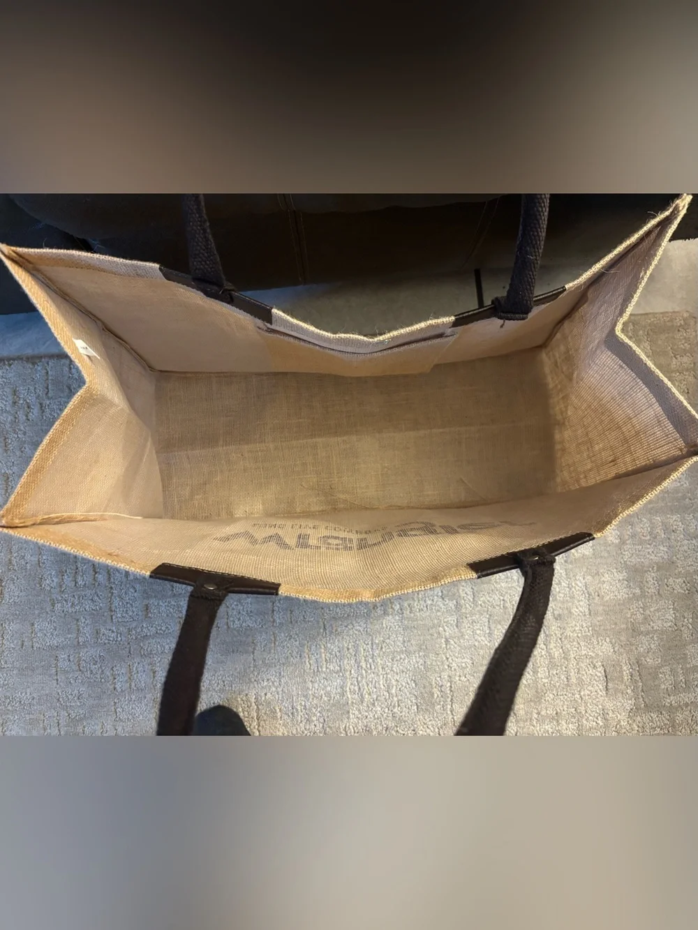 Wrangler Jute Tote Bag